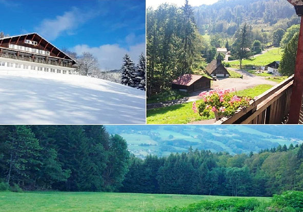 Haute-Savoie - Village de l'Espérance 1 050 - vallée verte
